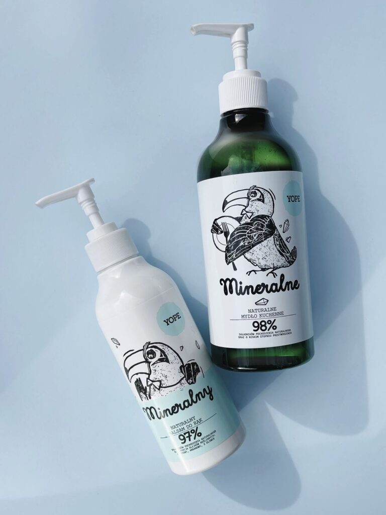 Yope hand soap and hand cream
